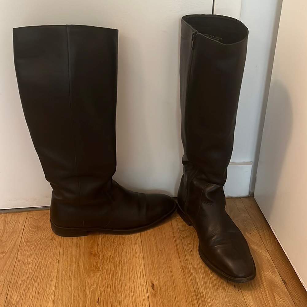 Jcrew leather hight boots